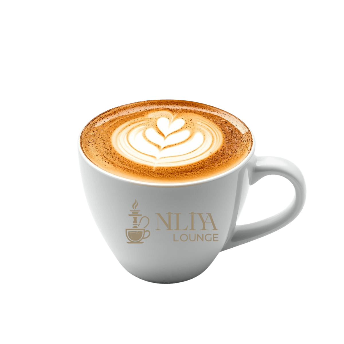 Nargile yanında sıcak siyah çay fincanı, öğleden sonra huzuru.