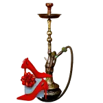 Rahat koltuklarda oturan müşteri, kahve keyfi ve nargile molası