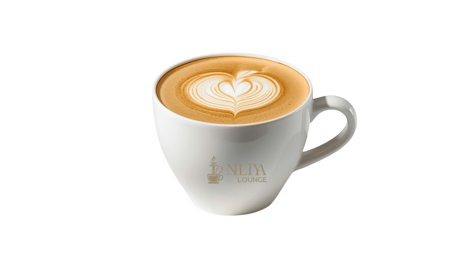 Latte ve kek içeren kahve tepsisi, kafe ikramı ve rahatlama deneyimi.