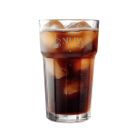 Geleneksel Türk kahvesi bakır fincanda, kafenin özel servisiyle.